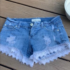 jean shorts